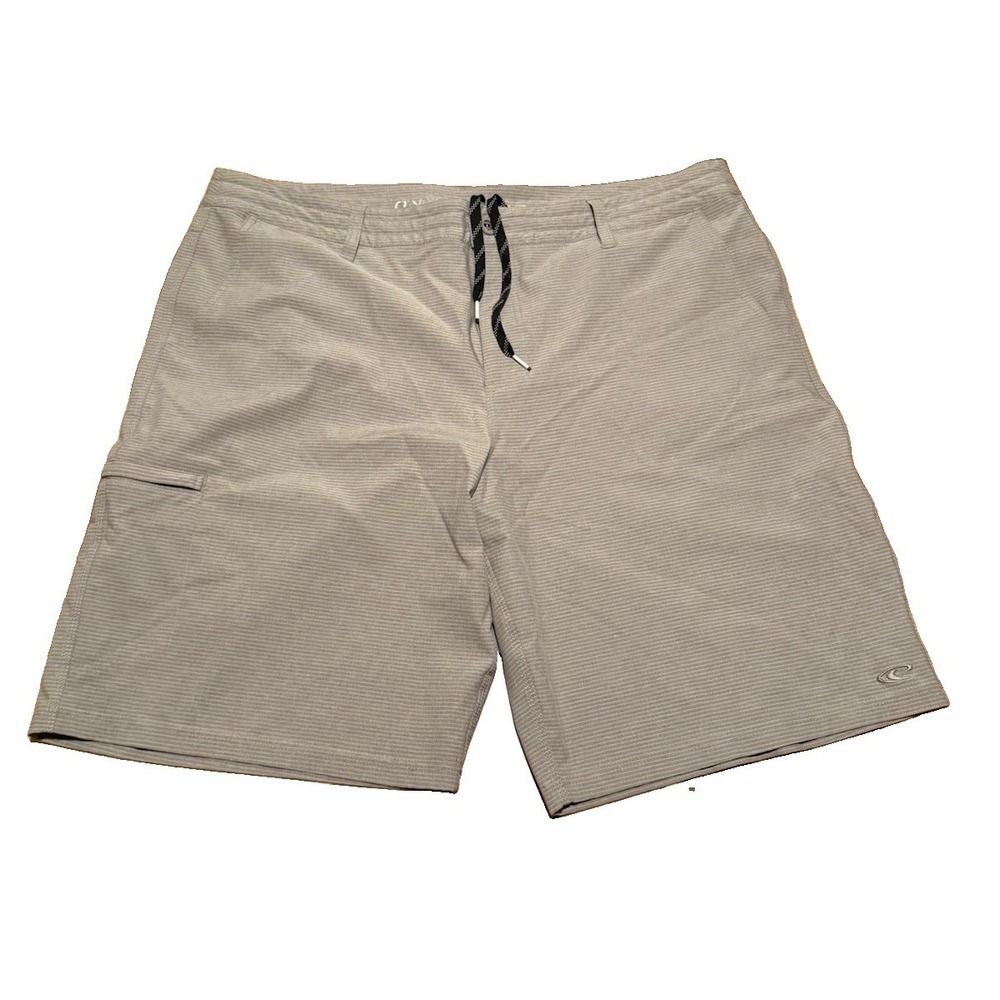 ONeill Crossover Hybrid Shorts Mens 40 Striped Quick Dry Boardshorts